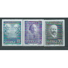 Suecia - Correo 1970 Yvert 678/80 ** Mnh Premios Nobel