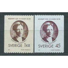 Suecia - Correo 1971 Yvert 683/4 ** Mnh
