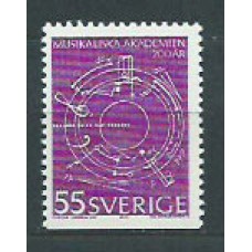 Suecia - Correo 1971 Yvert 693a ** Mnh Música