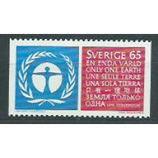 Suecia - Correo 1972 Yvert 737a ** Mnh ONU