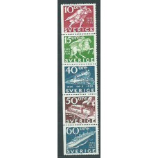 Suecia - Correo 1972 Yvert 744/48 ** Mnh