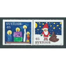Suecia - Correo 1972 Yvert 762a ** Mnh Navidad