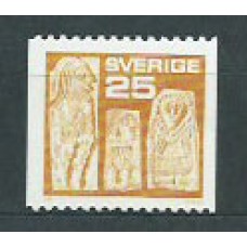 Suecia - Correo 1975 Yvert 877 ** Mnh Arqueología