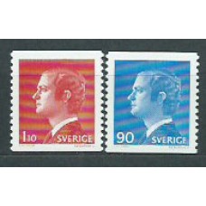 Suecia - Correo 1975 Yvert 878/9 ** Mnh Carlos Gustavo