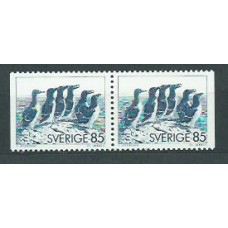 Suecia - Correo 1976 Yvert 917/8a ** Mnh Fauna aves