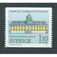 Suecia - Correo 1977 Yvert 964 ** Mnh Universidad de Uppsala