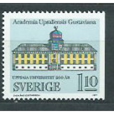 Suecia - Correo 1977 Yvert 964a ** Mnh Universidad de Uppsala