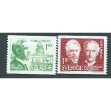 Suecia - Correo 1977 Yvert 991/2 ** Mnh Premios Nobel