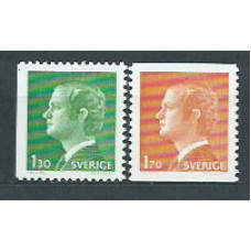 Suecia - Correo 1978 Yvert 993/4 ** Mnh Carlos Gustavo
