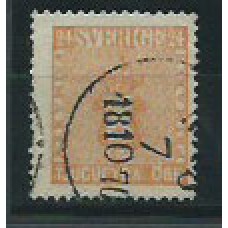 Suecia - Correo 1858-60 Yvert 9 usado Escudos