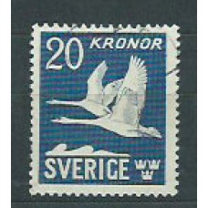 Suecia - Aereo Yvert 7 usado Fauna aves