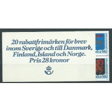 Suecia - Carnet 1982 Yvert 1171 ** Mnh Escudos