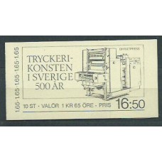 Suecia - Carnet 1983 Yvert 1201 ** Mnh Imprenta