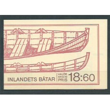 Suecia - Carnet 1988 Yvert 1449 ** Mnh Barcos