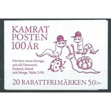 Suecia - Carnet 1992 Yvert 1699 ** Mnh Dibujos infantiles