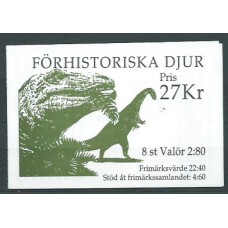 Suecia - Carnet 1992 Yvert 1720 ** Mnh Fauna prehistórica
