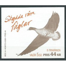 Suecia - Carnet 1994 Yvert 1829 ** Mnh Fauna aves