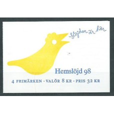 Suecia - Carnet 1998 Yvert 2028 ** Mnh Artesania