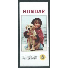 Suecia - Carnet 2001 Yvert 2191 ** Mnh Fauna perros