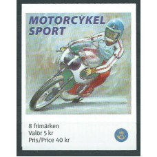 Suecia - Carnet 2002 Yvert 2296 ** Mnh Deportes motociclismo