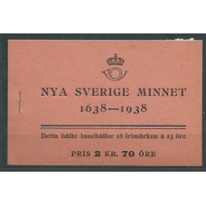 Suecia - Carnet 1938 Yvert 250a(I) ** Mnh