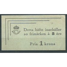 Suecia - Carnet 1939-42 Yvert 259b ** Mnh