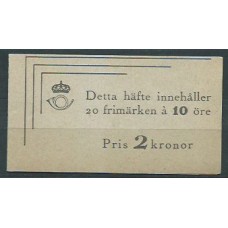 Suecia - Carnet 1939-42 Yvert 260b ** Mnh