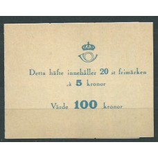 Suecia - Carnet 1941 Yvert 289(III) ** Mnh Palacio real