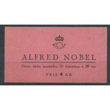 Suecia - Carnet 1947 Yvert 326a ** Mnh  Alfred Nobel
