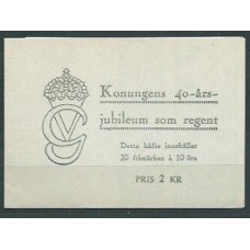 Suecia - Carnet 1947 Yvert 330a ** Mnh Gustavo V