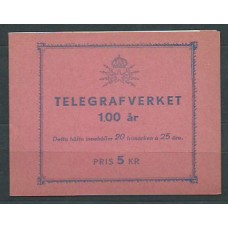 Suecia - Carnet 1953 Yvert 378a ** Mnh