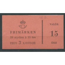 Suecia - Carnet 1957 Yvert 419a (I) ** Mnh
