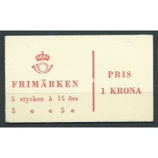 Suecia - Carnet 1957 Yvert 419a (II) ** Mnh