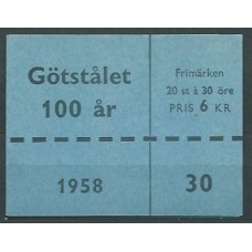 Suecia - Carnet 1958 Yvert 432a ** Mnh