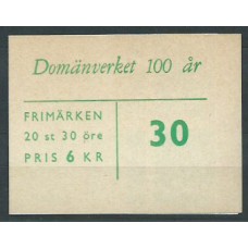 Suecia - Carnet 1959 Yvert 442a ** Mnh Bosques