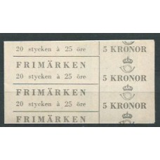 Suecia - Carnet 1961 Yvert 463a (I) ** Mnh