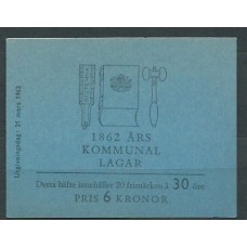 Suecia - Carnet 1962 Yvert 493a ** Mnh