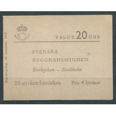 Suecia - Carnet 1962 Yvert 495a ** Mnh