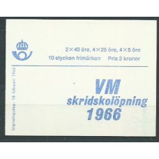 Suecia - Carnet 1966 Yvert 533 ** Mnh Deportes