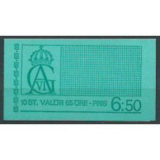 Suecia - Carnet 1967 Yvert 568Ba ** Mnh Gustavo VI