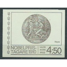 Suecia - Carnet 1970 Yvert 678a ** Mnh Premio nobel