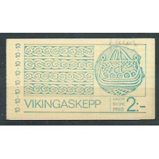 Suecia - Carnet 1973 Yvert 779b ** Mnh Barcos