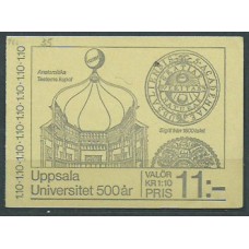 Suecia - Carnet 1977 Yvert 964a ** Mnh Universidad de Uppsala