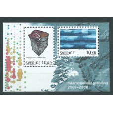 Suecia - Hojas Yvert 34 ** Mnh Año polar