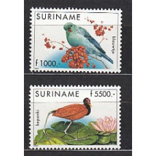 Surinam - Correo 1999 Yvert 1537/8 ** Mnh Fauna. Aves
