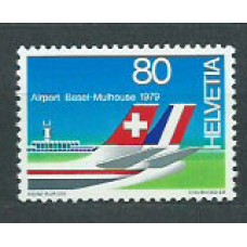 Suiza - Correo 1979 Yvert 1079 ** Mnh Avión