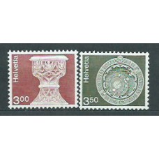 Suiza - Correo 1979 Yvert 1090/1 ** Mnh Artesanía