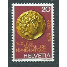 Suiza - Correo 1979 Yvert 1092 ** Mnh Monedas