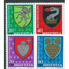 Suiza - Correo 1979 Yvert 1096/9 ** Mnh Pro juventud escudos