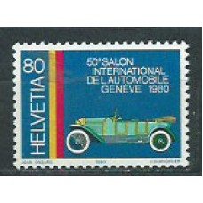 Suiza - Correo 1980 Yvert 1103 ** Mnh Automóvil